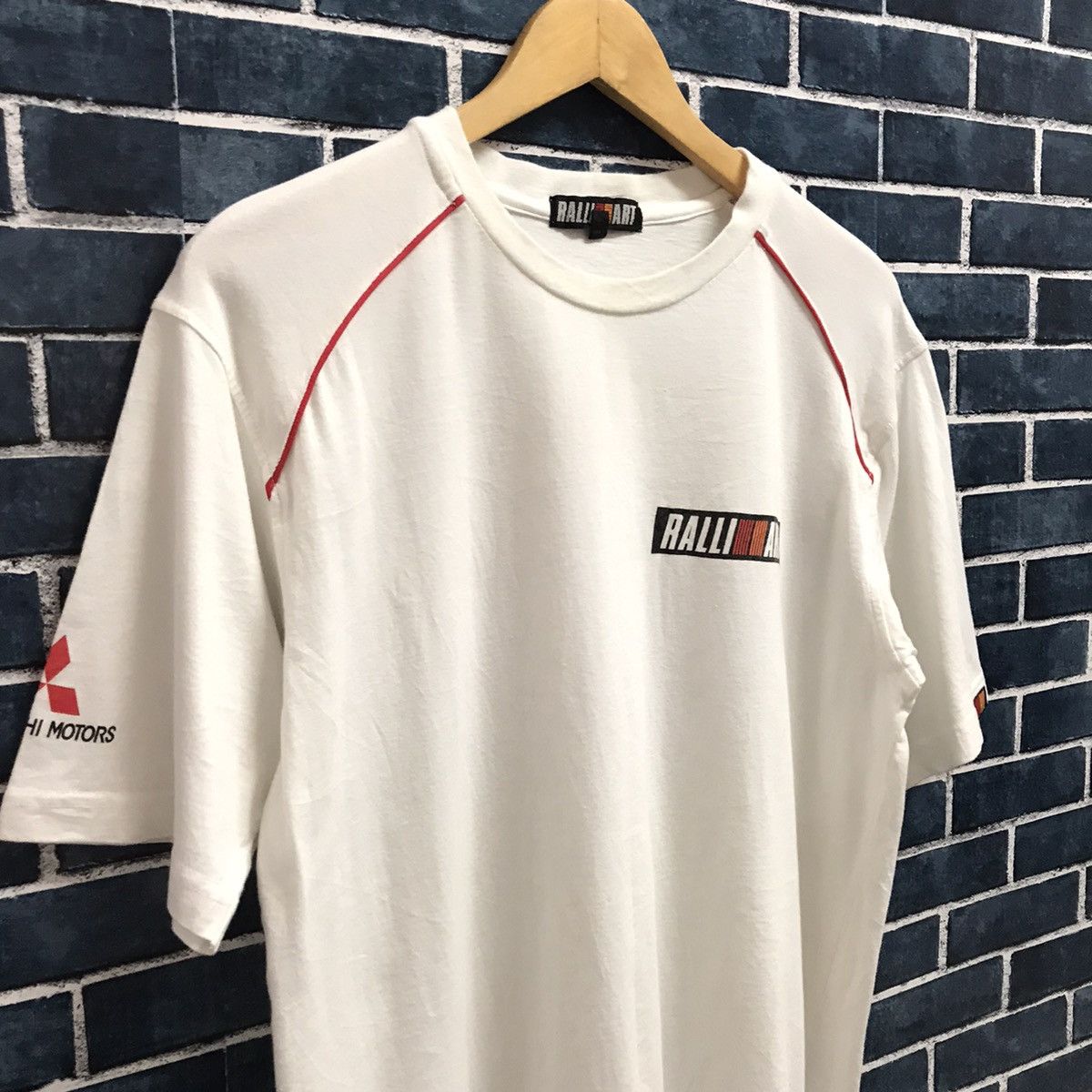 Honda × Japanese Brand Vintage Ralliart By mitsubishi motor sports tshirt Size US M / EU 48-50 / 2 - 3 Thumbnail
