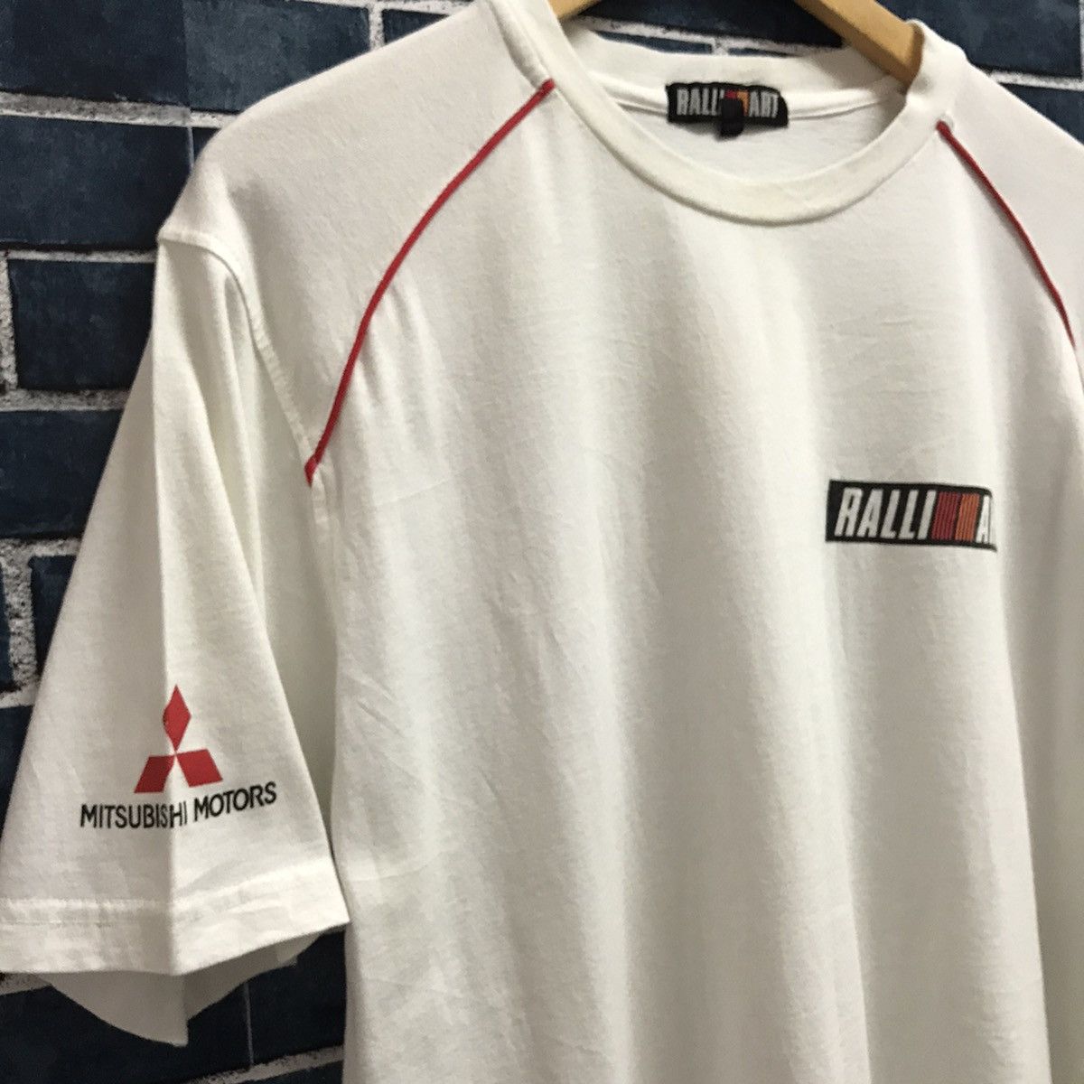 Honda × Japanese Brand Vintage Ralliart By mitsubishi motor sports tshirt Size US M / EU 48-50 / 2 - 4 Thumbnail