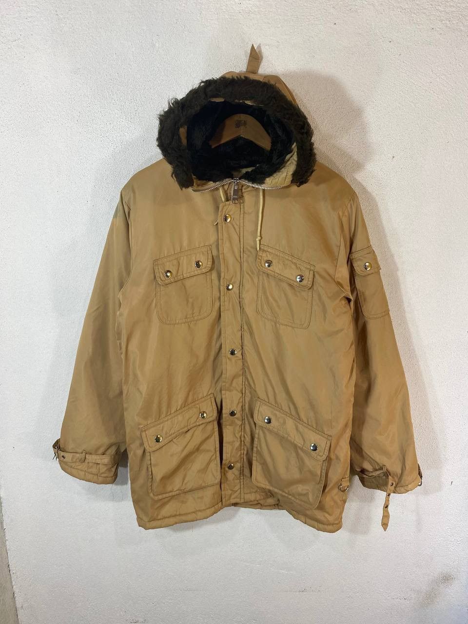 Japanese Brand Vintage Retro Puffer Long Jacket Quilted Lining Size US M / EU 48-50 / 2 - 1 Thumbnail