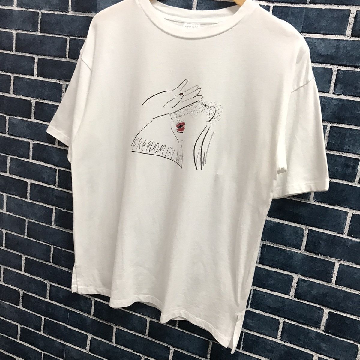 Japanese Brand × Vintage yuko saeki illustration art tee Size US M / EU 48-50 / 2 - 2 Thumbnail