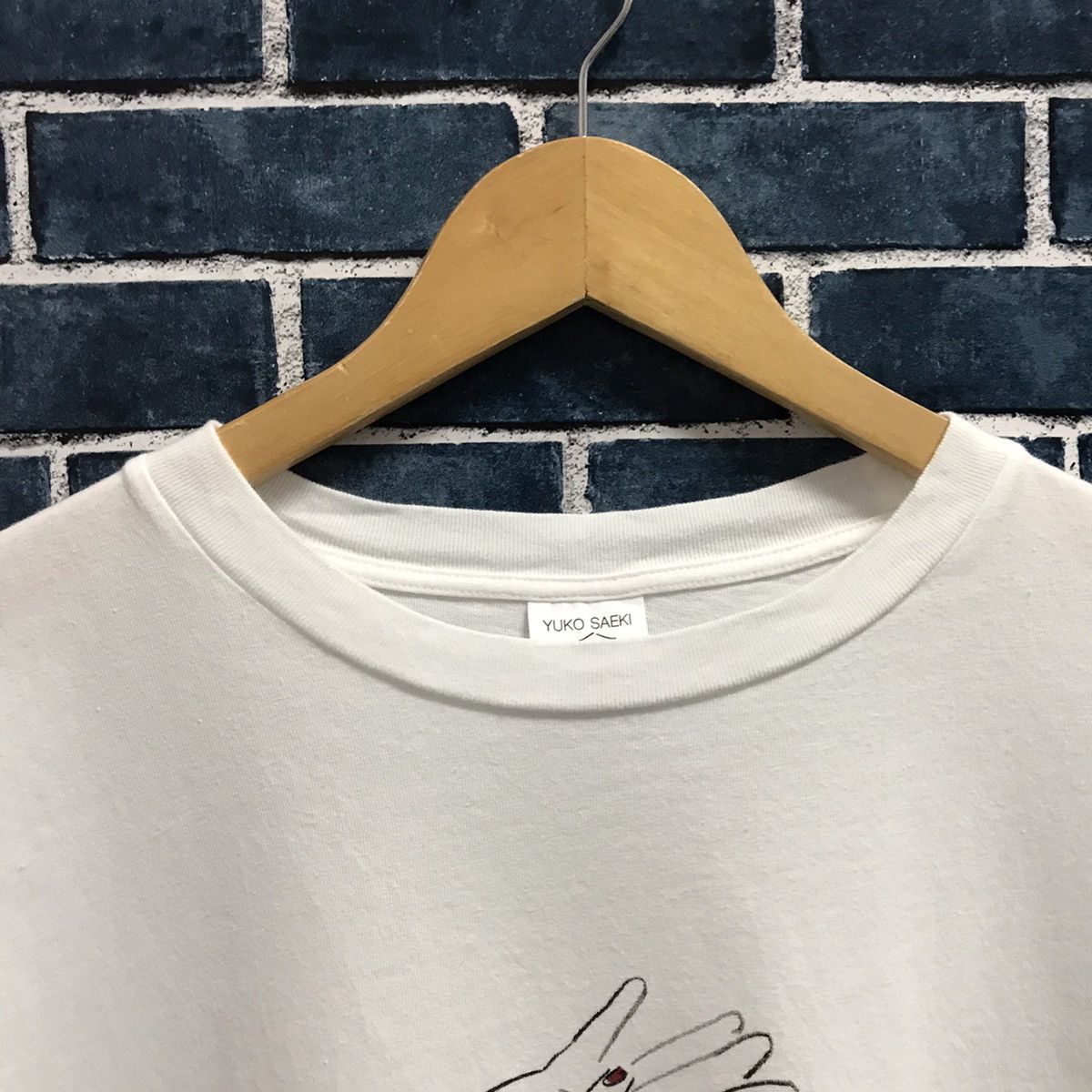 Japanese Brand × Vintage yuko saeki illustration art tee Size US M / EU 48-50 / 2 - 7 Thumbnail