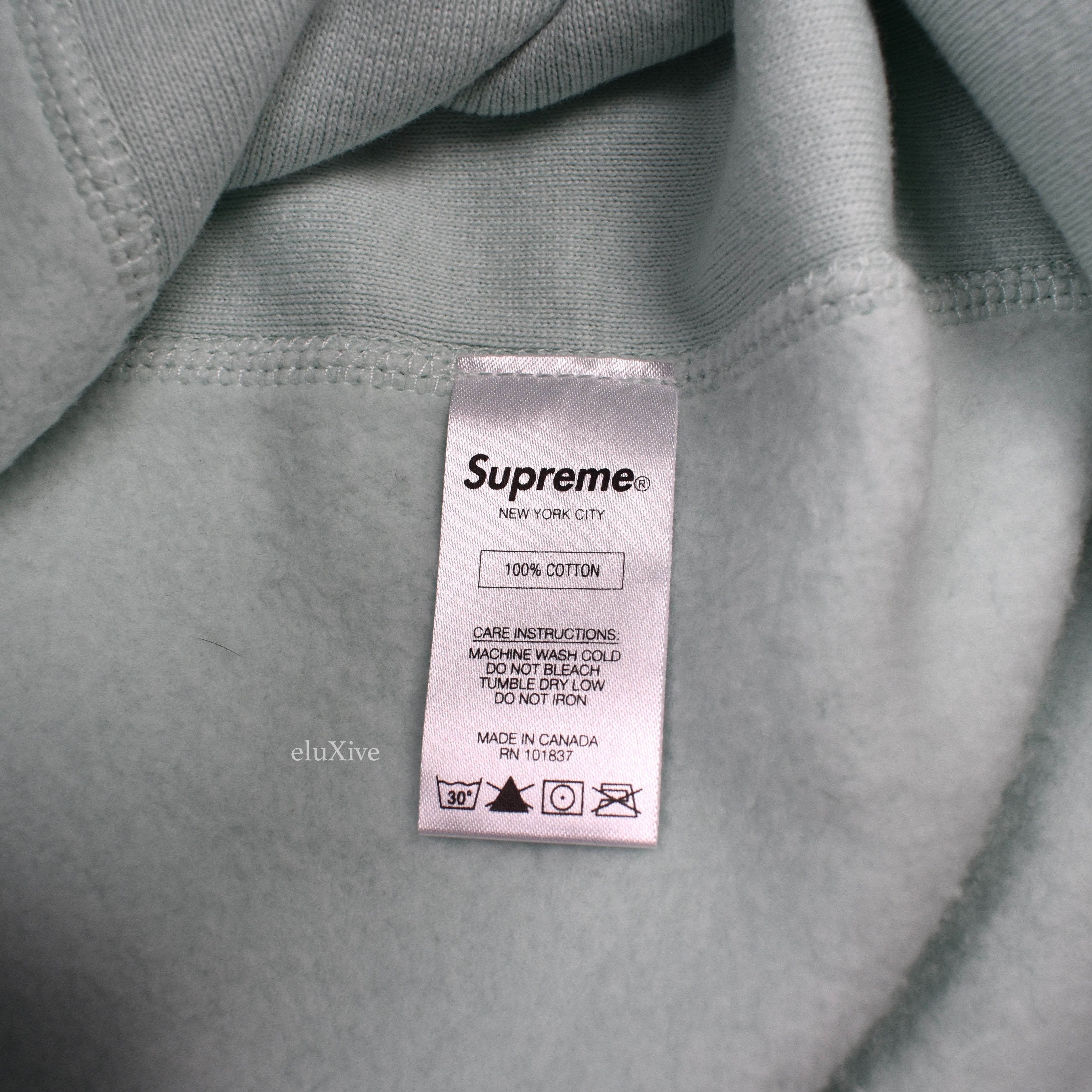 Ice Blue Centerpiece Logo Hoodie DS