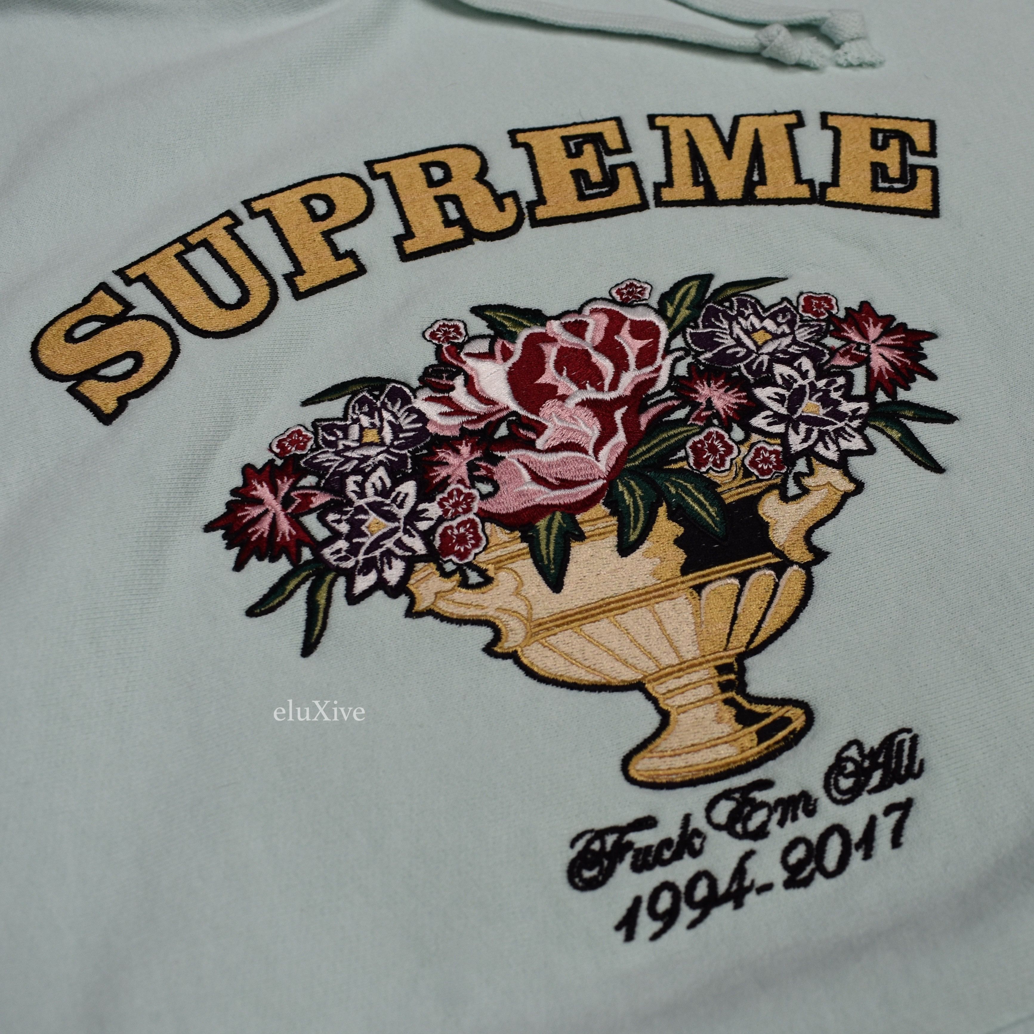 Ice Blue Centerpiece Logo Hoodie DS