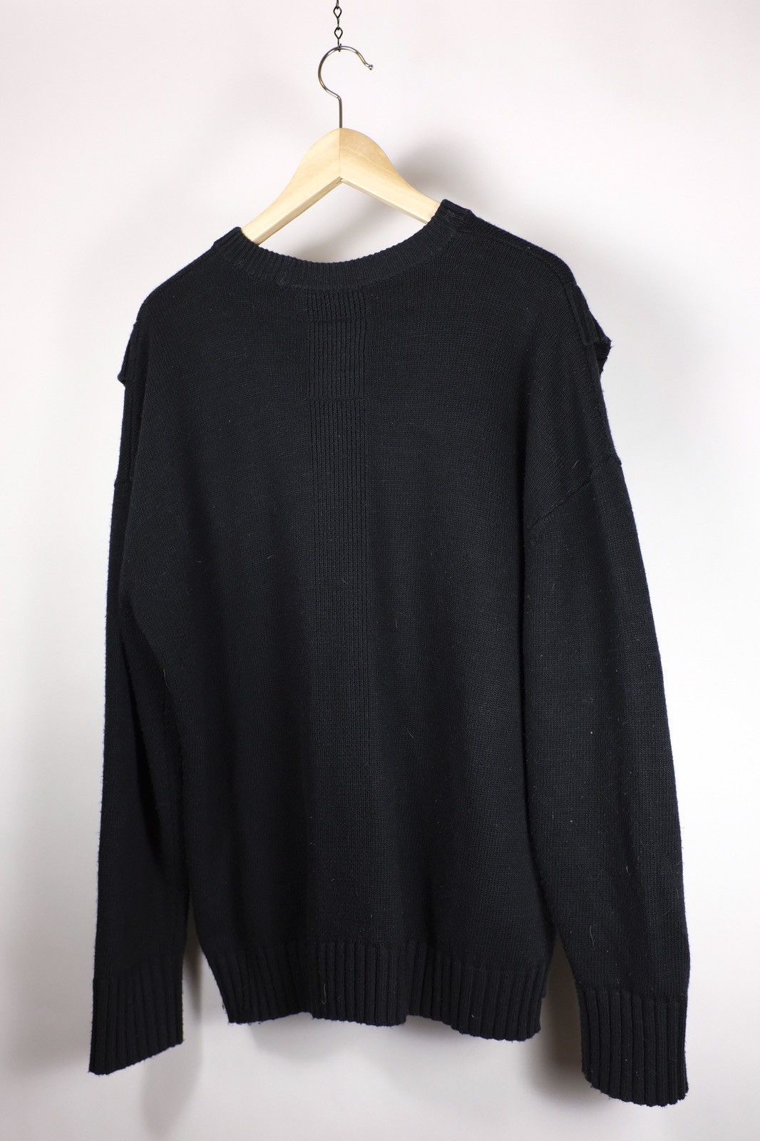 Japanese Brand Maison Mined Layered Effect Knit Sweater Size US L / EU 52-54 / 3 - 2 Thumbnail