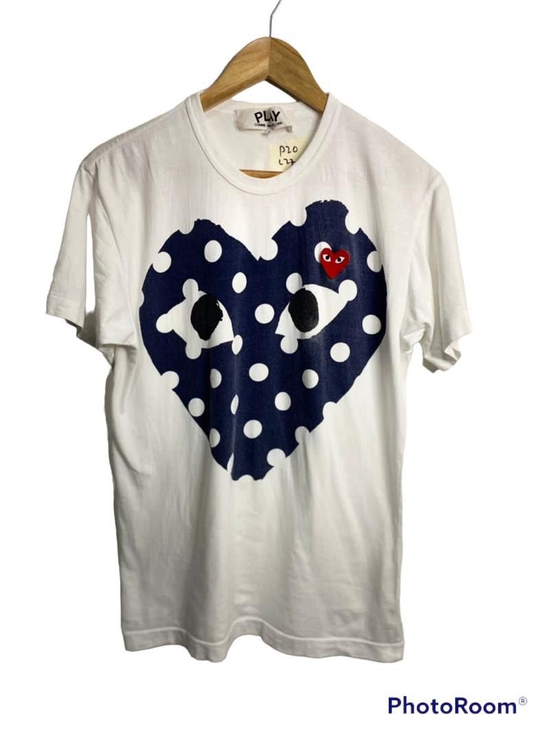 Comme des Garcons × Comme des Garcons PLAY × Japanese Brand VINTAGE TSHIRT COMME des GARÇONS Co.Ltd. Size US M / EU 48-50 / 2 - 1 Thumbnail