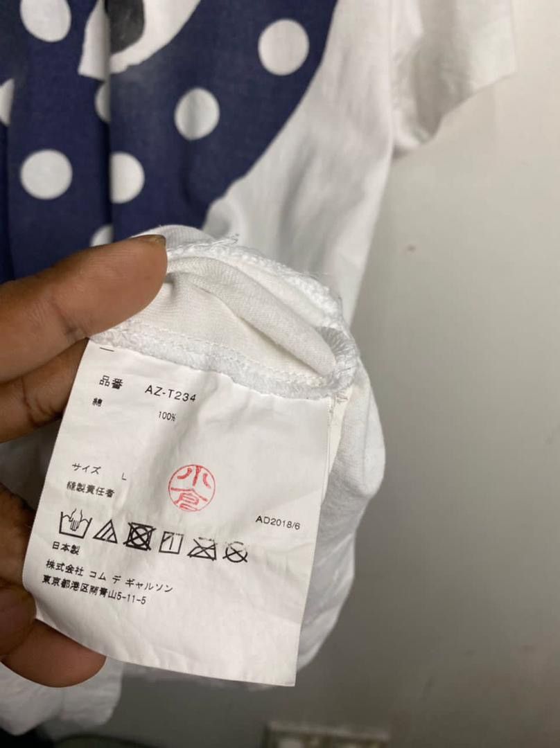 Comme des Garcons × Comme des Garcons PLAY × Japanese Brand VINTAGE TSHIRT COMME des GARÇONS Co.Ltd. Size US M / EU 48-50 / 2 - 7 Thumbnail