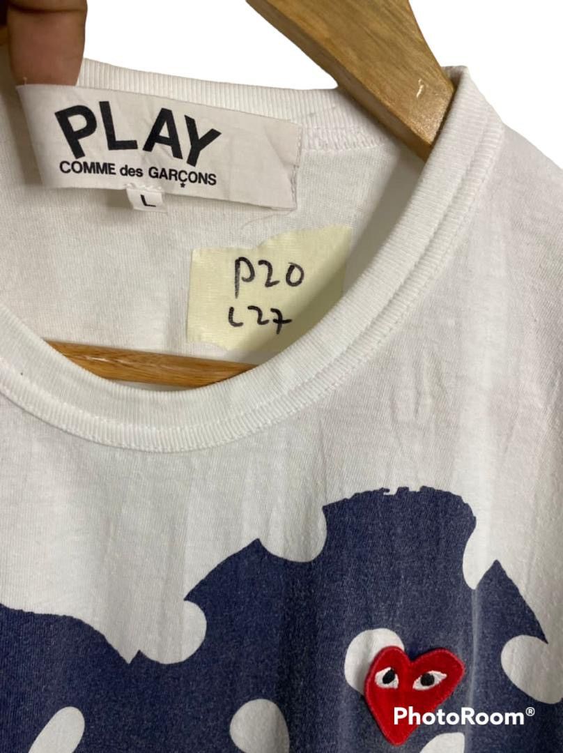 Comme des Garcons × Comme des Garcons PLAY × Japanese Brand VINTAGE TSHIRT COMME des GARÇONS Co.Ltd. Size US M / EU 48-50 / 2 - 8 Thumbnail