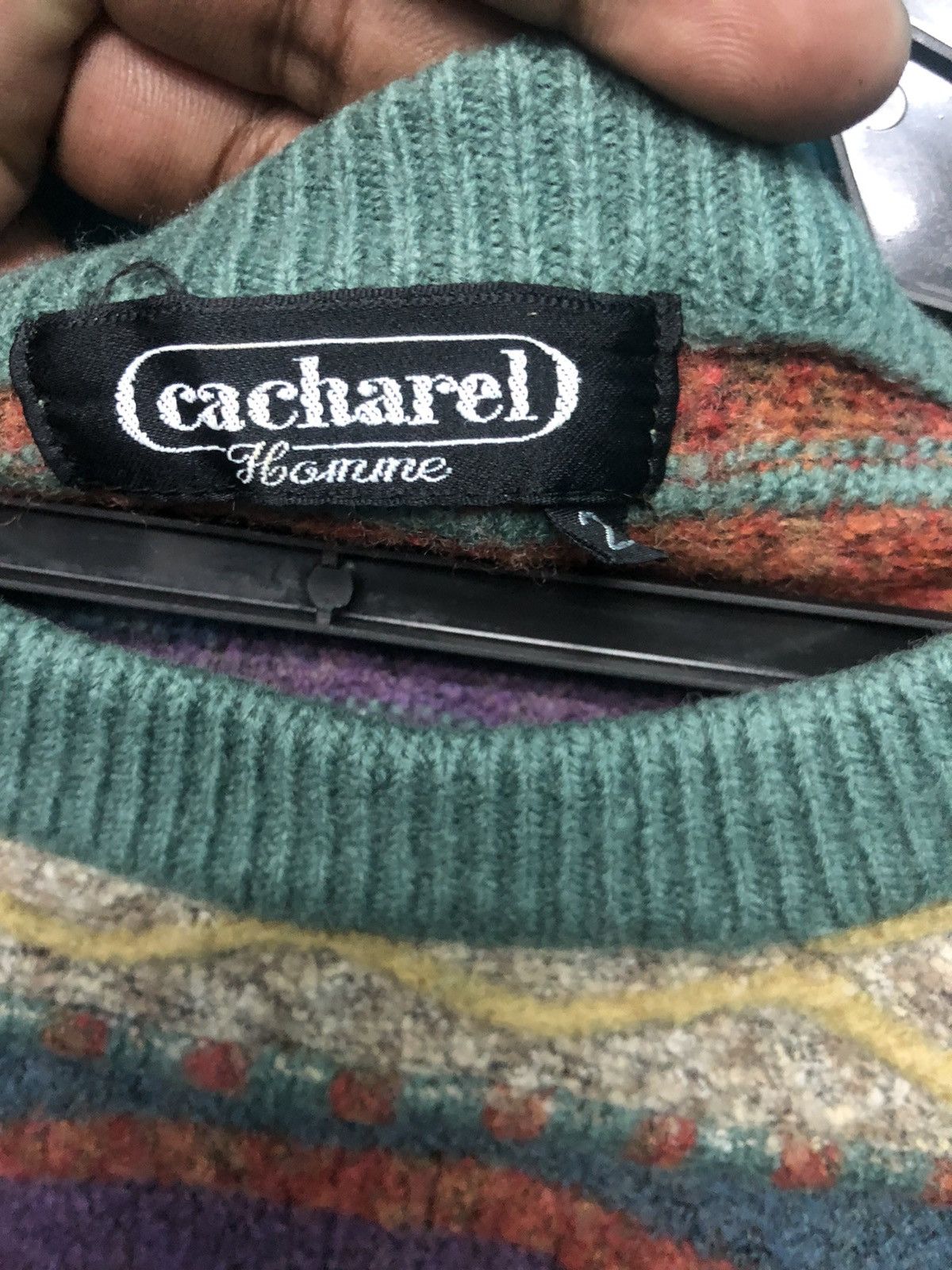 Cacharel × Japanese Brand × Vintage Vintage CACHAREL homme inspired Coogi size M Size US M / EU 48-50 / 2 - 3 Thumbnail