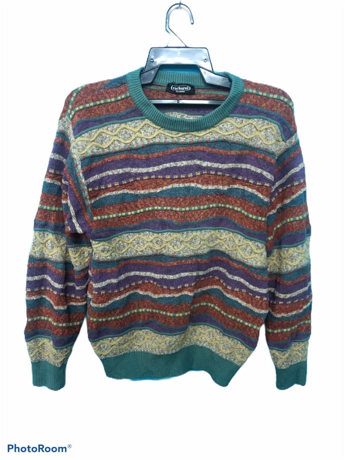 Cacharel × Japanese Brand × Vintage Vintage CACHAREL homme inspired Coogi size M Size US M / EU 48-50 / 2 - 1 Thumbnail