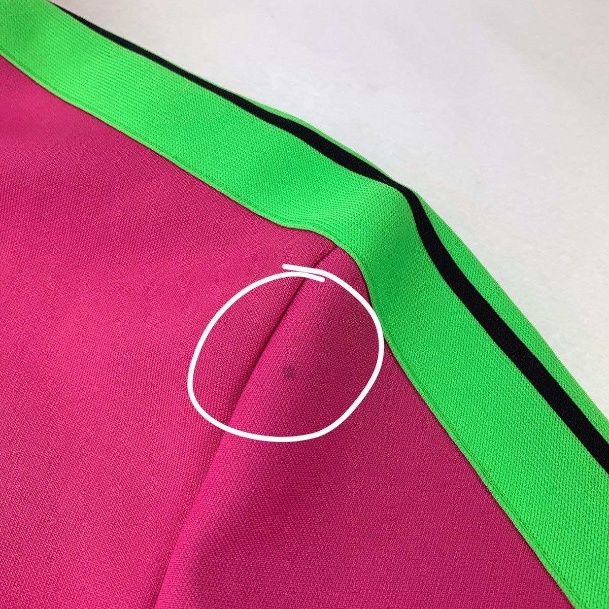 Palm Angels Palm Angels Pink & Green Track Jacket Size US S / EU 44-46 / 1 - 3 Thumbnail