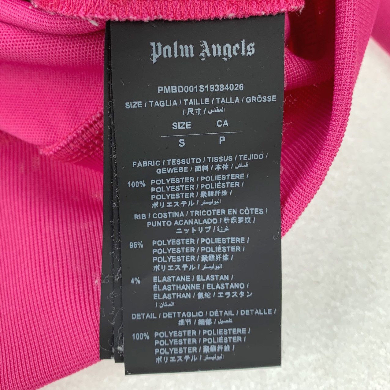 Palm Angels Palm Angels Pink & Green Track Jacket Size US S / EU 44-46 / 1 - 4 Thumbnail