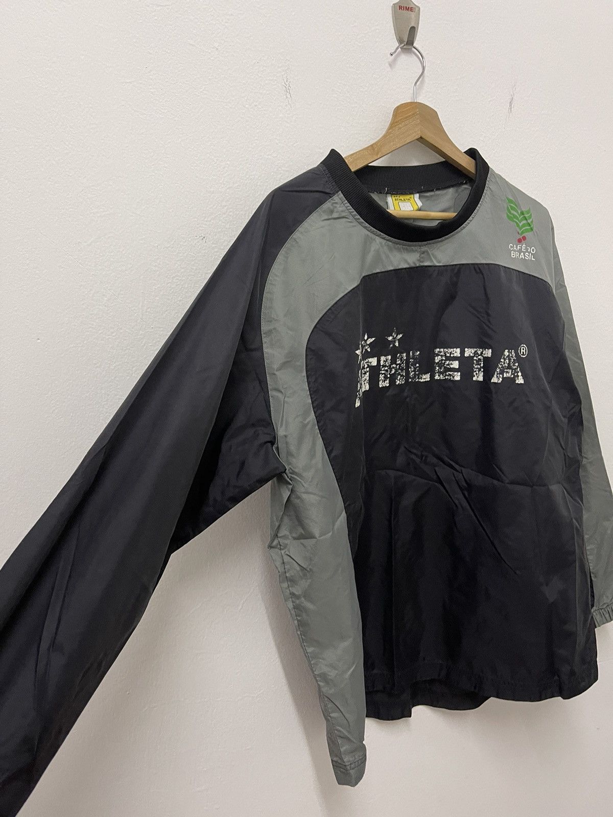 Japanese Brand × Vintage Vintage Athleta Official Spell Out Crewneck Wainbraker Size US L / EU 52-54 / 3 - 4 Thumbnail