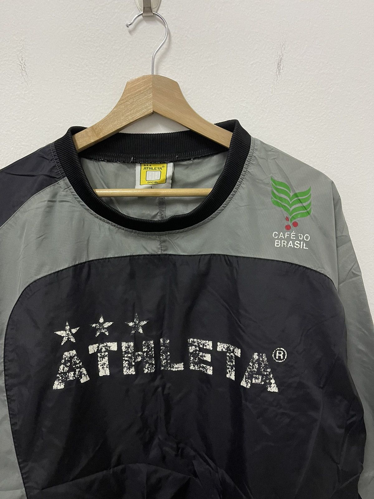 Japanese Brand × Vintage Vintage Athleta Official Spell Out Crewneck Wainbraker Size US L / EU 52-54 / 3 - 2 Thumbnail