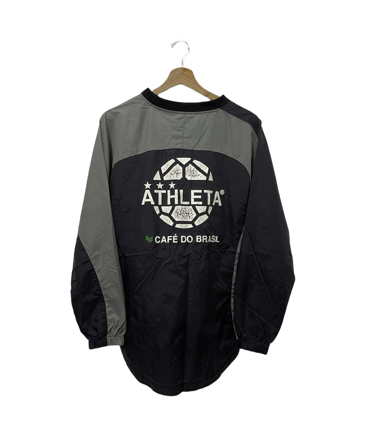 Japanese Brand × Vintage Vintage Athleta Official Spell Out Crewneck Wainbraker Size US L / EU 52-54 / 3 - 6 Thumbnail