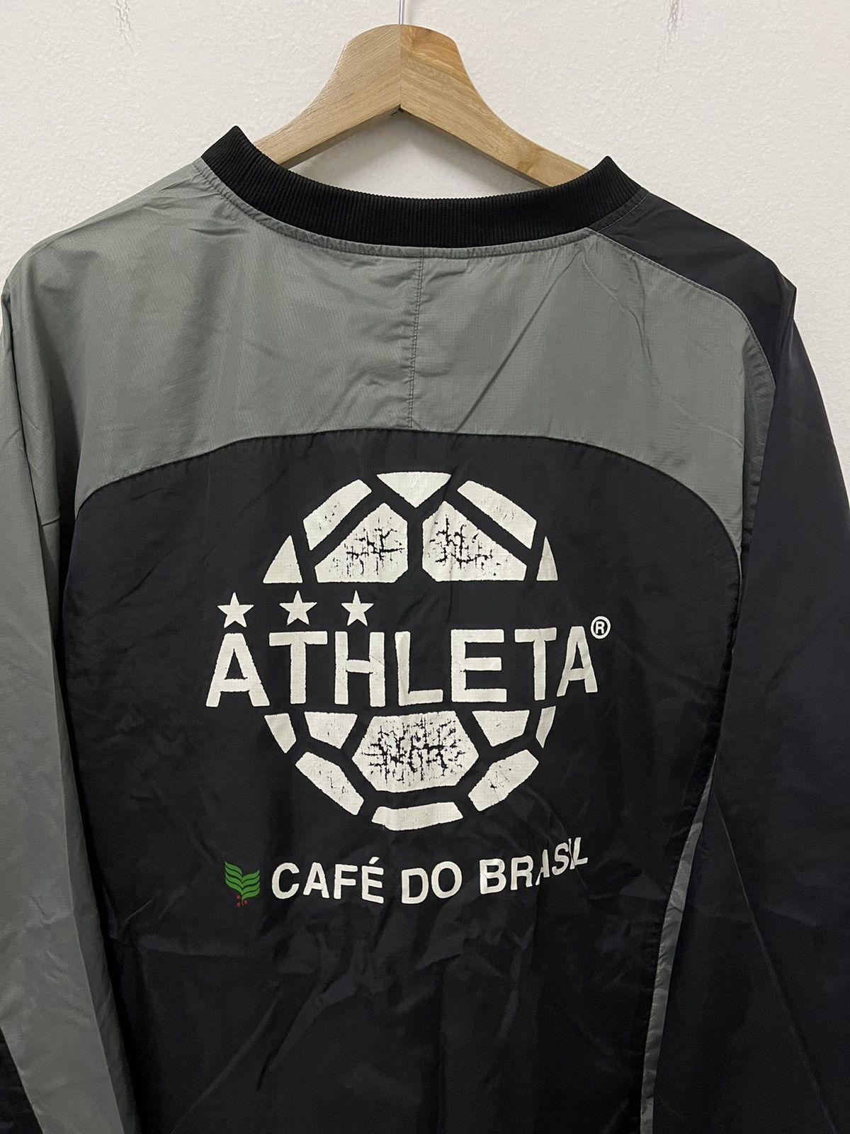 Japanese Brand × Vintage Vintage Athleta Official Spell Out Crewneck Wainbraker Size US L / EU 52-54 / 3 - 7 Thumbnail