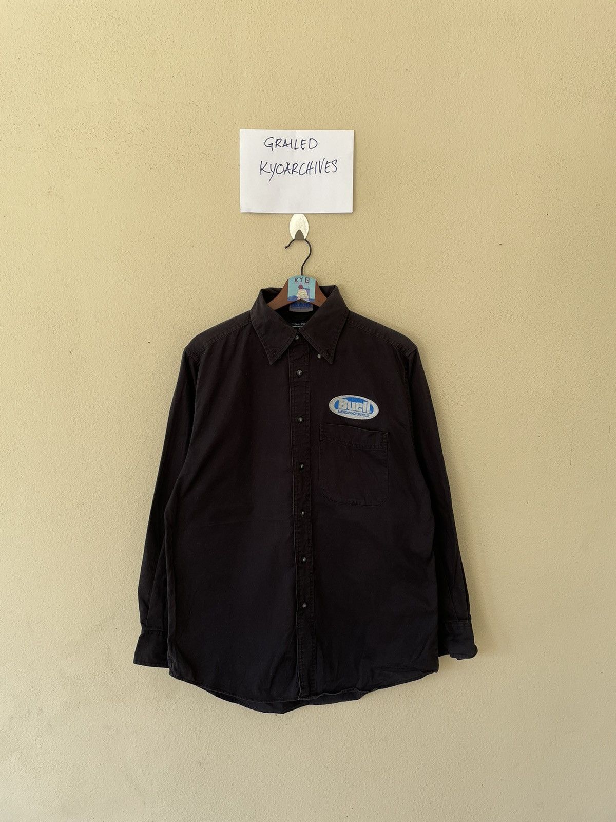 Vanson Leathers VINTAGE BUELL VANSON LEATHER WORKER JACKET Size US S / EU 44-46 / 1 - 1 Thumbnail