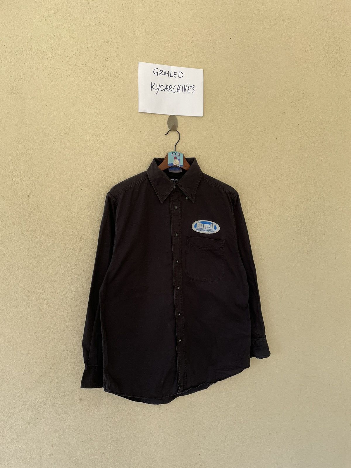 Vanson Leathers VINTAGE BUELL VANSON LEATHER WORKER JACKET Size US S / EU 44-46 / 1 - 2 Thumbnail