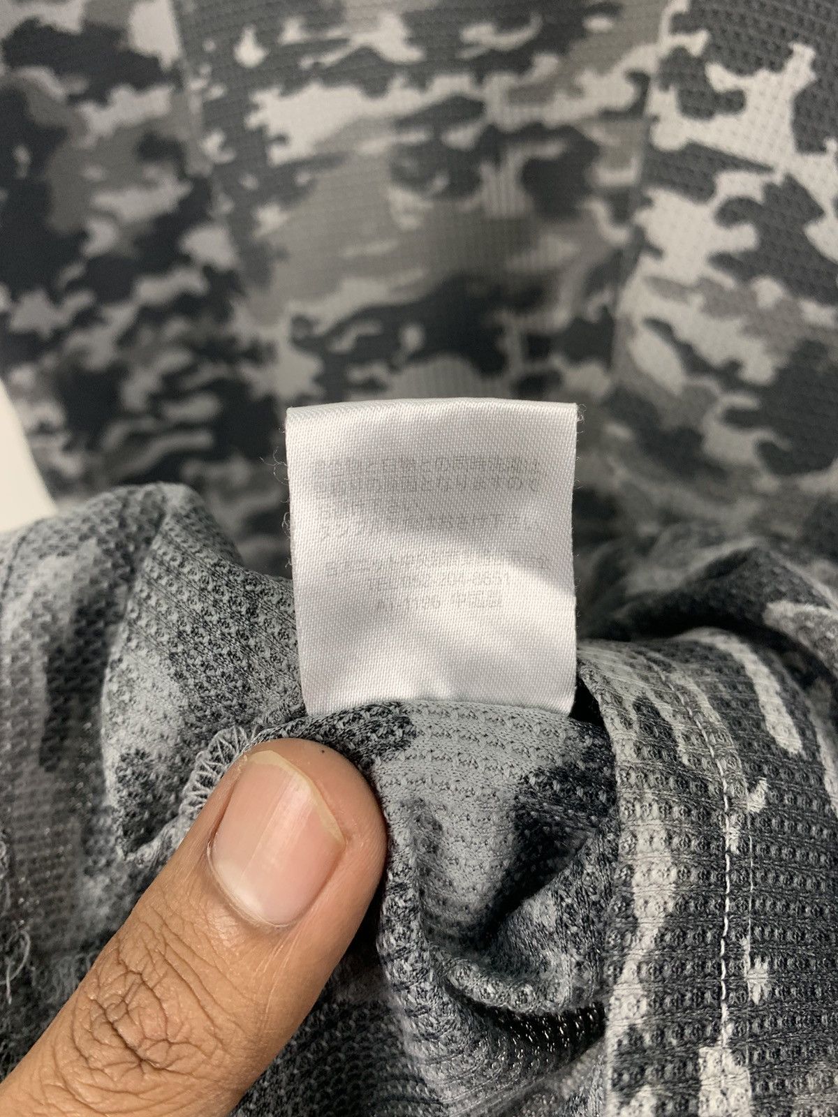 Other City Snow Camouflage Fullprinted Allover Transparent Tshirt Size US L / EU 52-54 / 3 - 12 Thumbnail