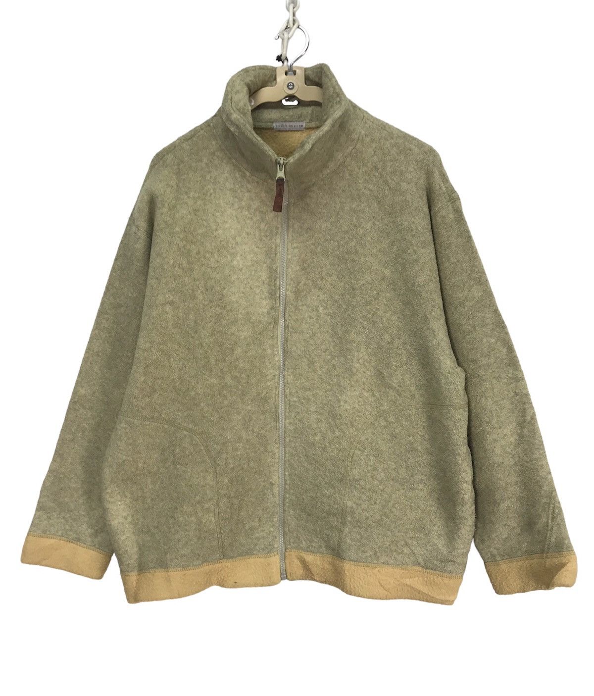 Momo ca club spellout fleece zipper jacket by power blast