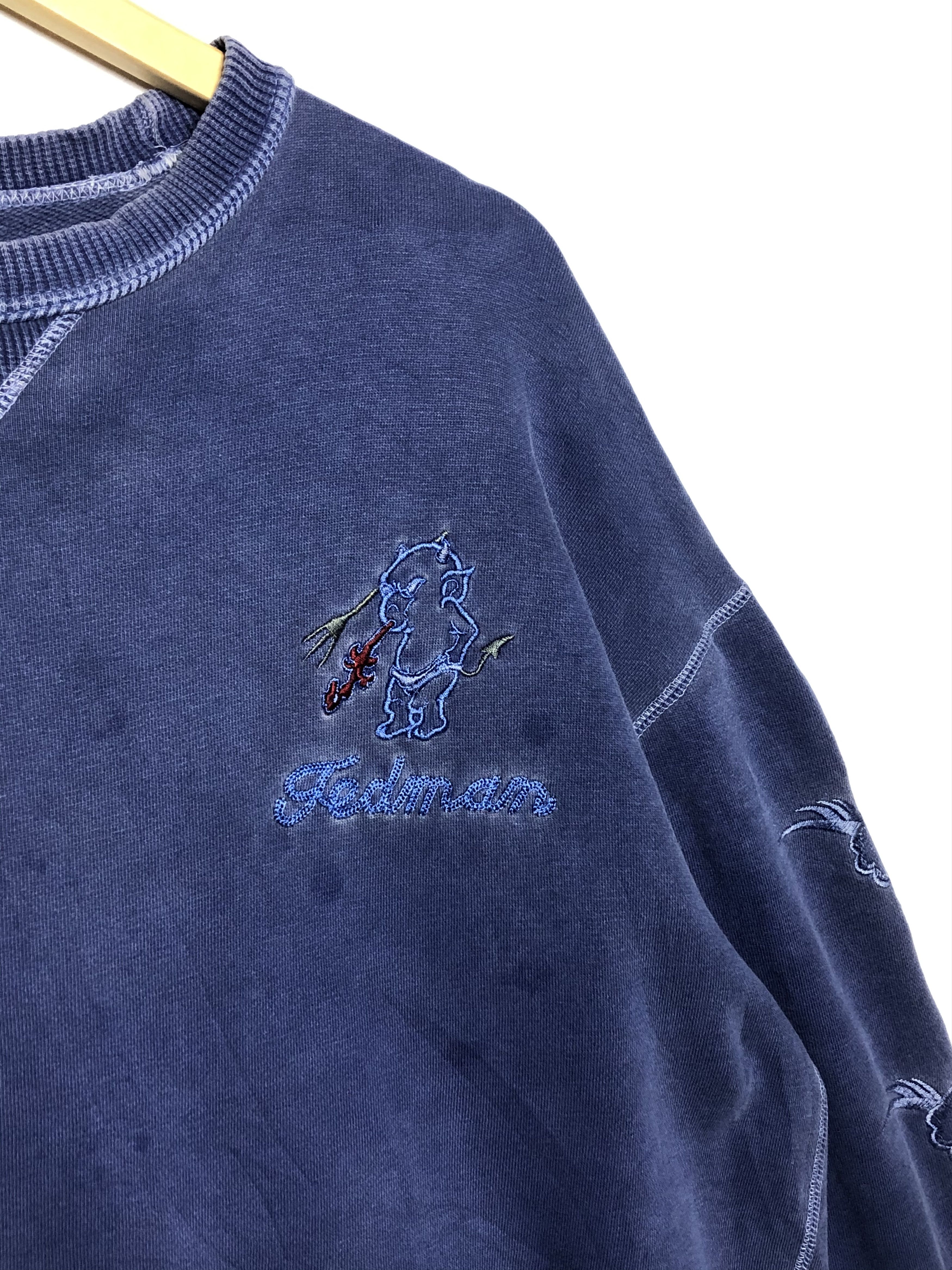 Tedman VINTAGE DISTRESSED TED COMPANY SUKAJAN INSPIRED SWEATSHIRT Size US M / EU 48-50 / 2 - 8 Thumbnail