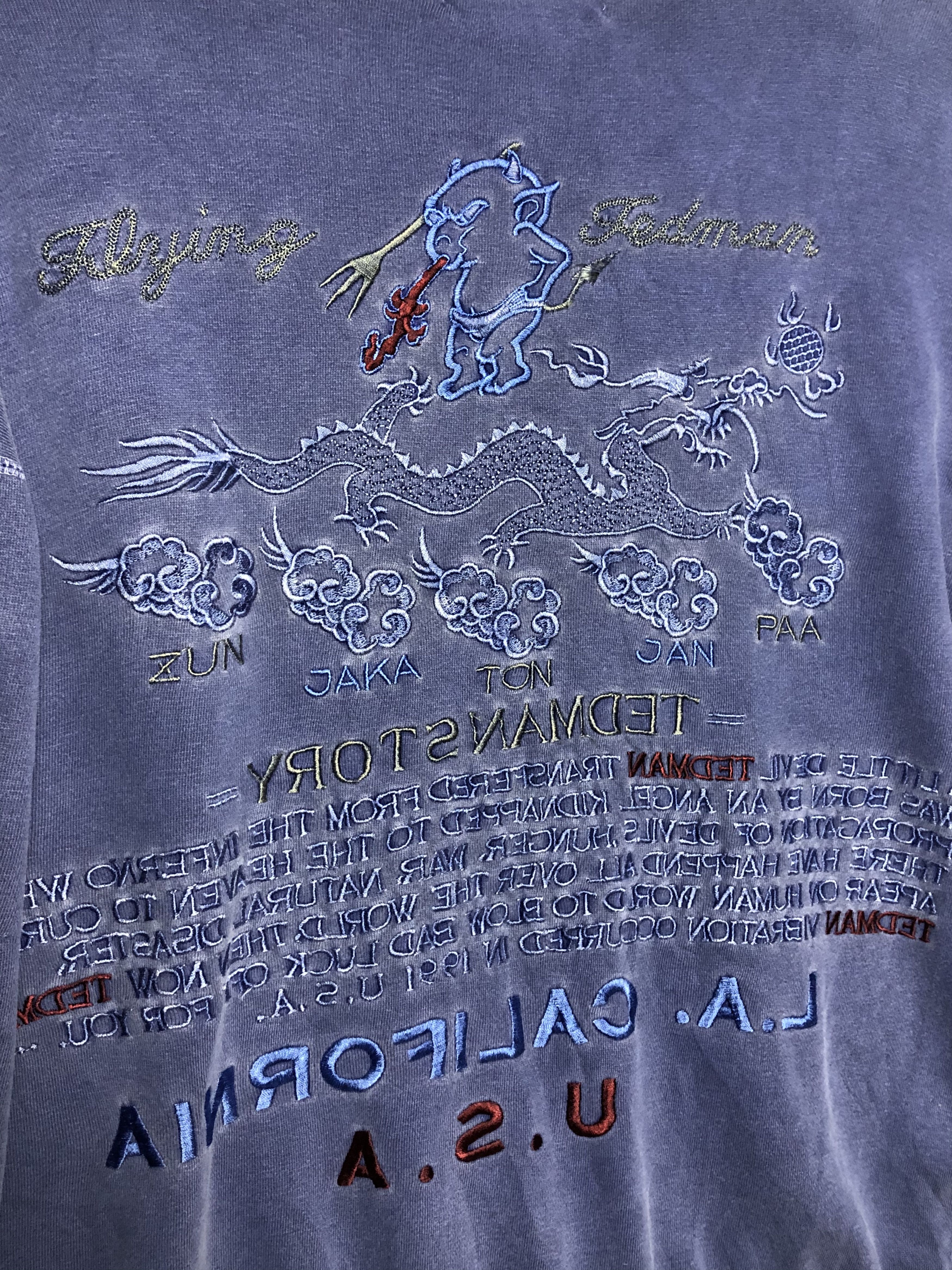 Tedman VINTAGE DISTRESSED TED COMPANY SUKAJAN INSPIRED SWEATSHIRT Size US M / EU 48-50 / 2 - 5 Thumbnail