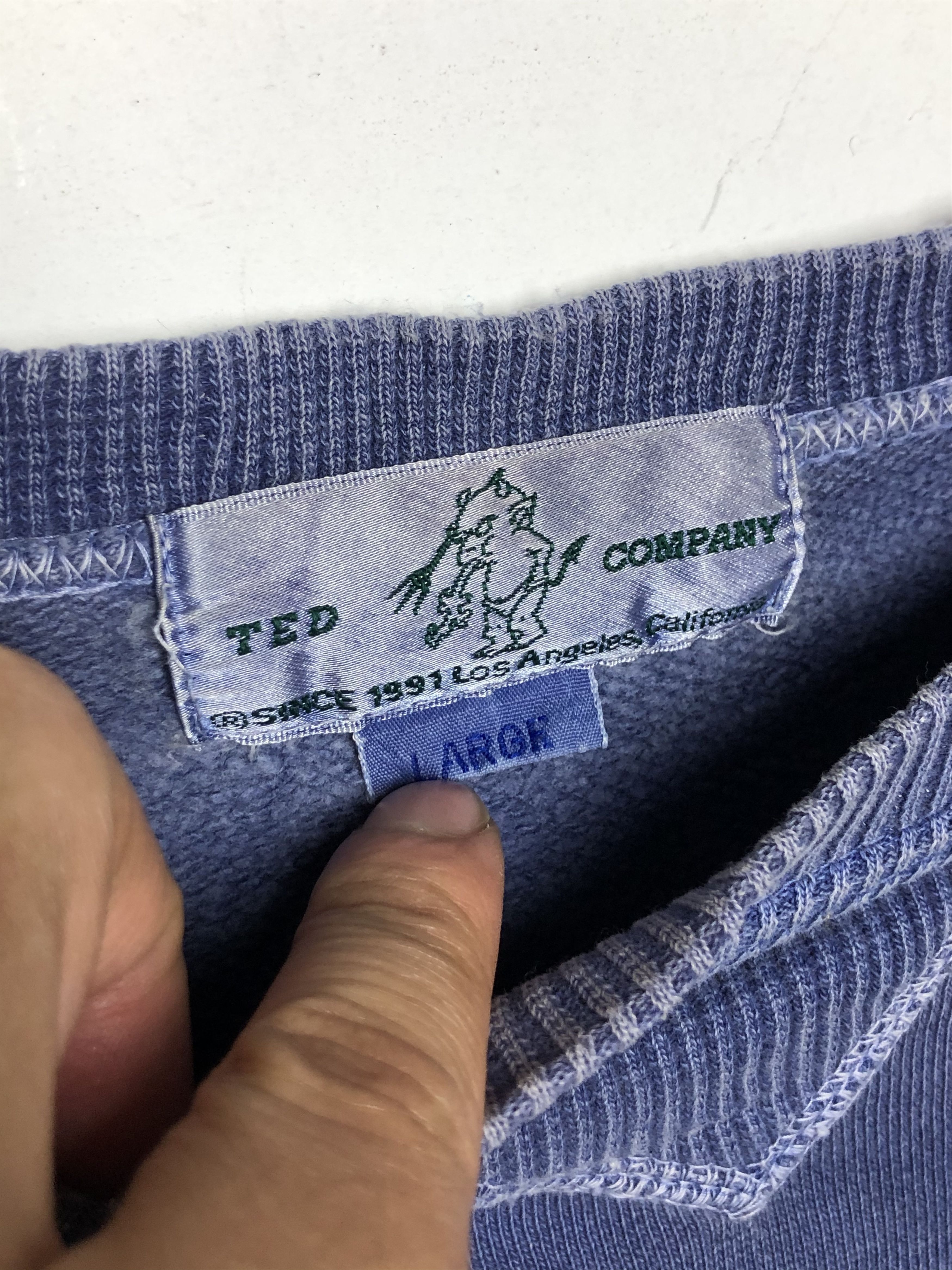 Tedman VINTAGE DISTRESSED TED COMPANY SUKAJAN INSPIRED SWEATSHIRT Size US M / EU 48-50 / 2 - 9 Thumbnail