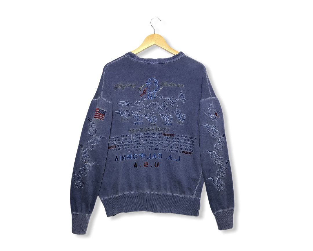 Tedman VINTAGE DISTRESSED TED COMPANY SUKAJAN INSPIRED SWEATSHIRT Size US M / EU 48-50 / 2 - 1 Thumbnail