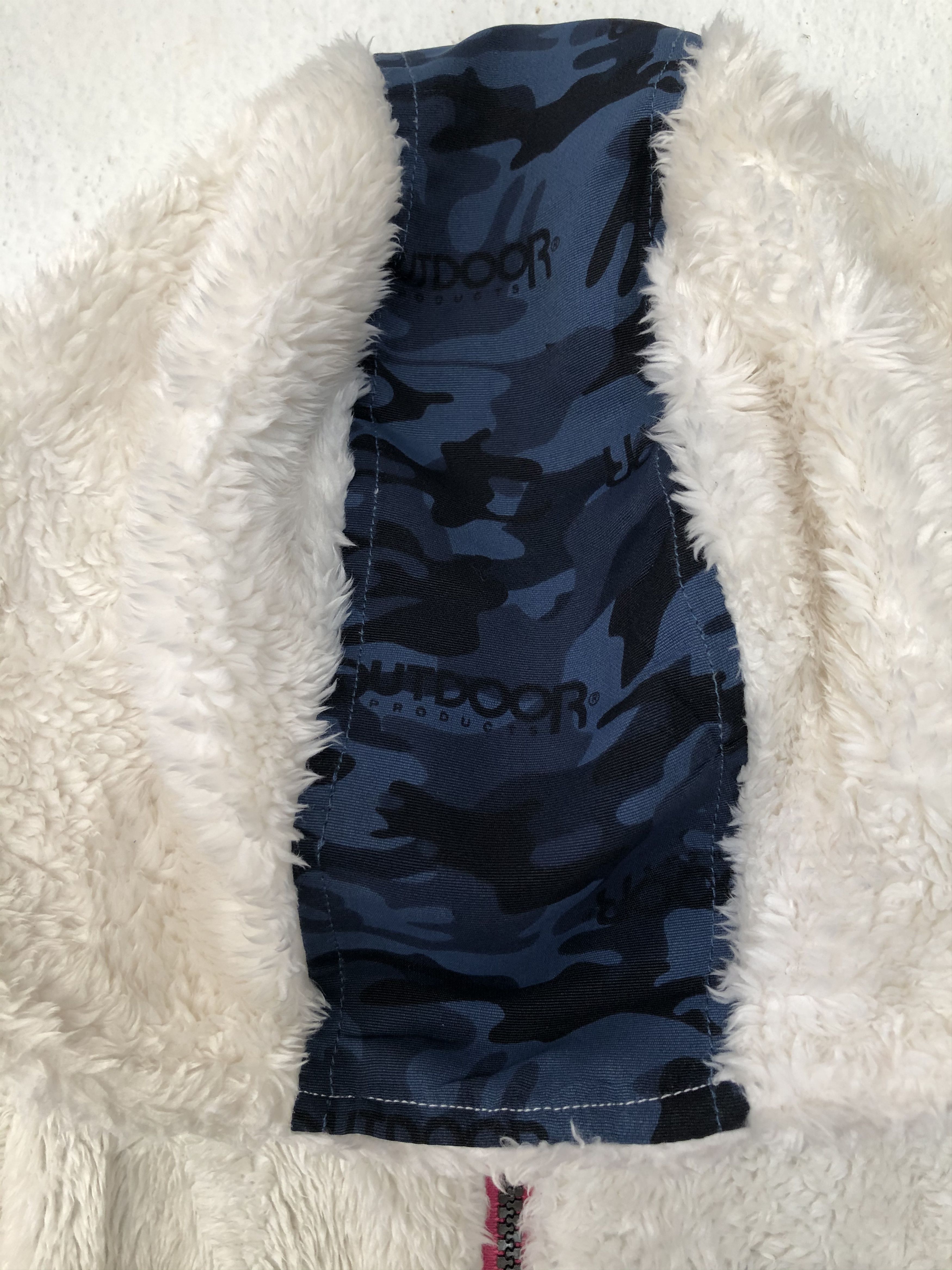 Vintage VINTAGE OUTDOOR WHITE CAMO HIT SHERPA FLEECE JACKET Size US M / EU 48-50 / 2 - 4 Thumbnail