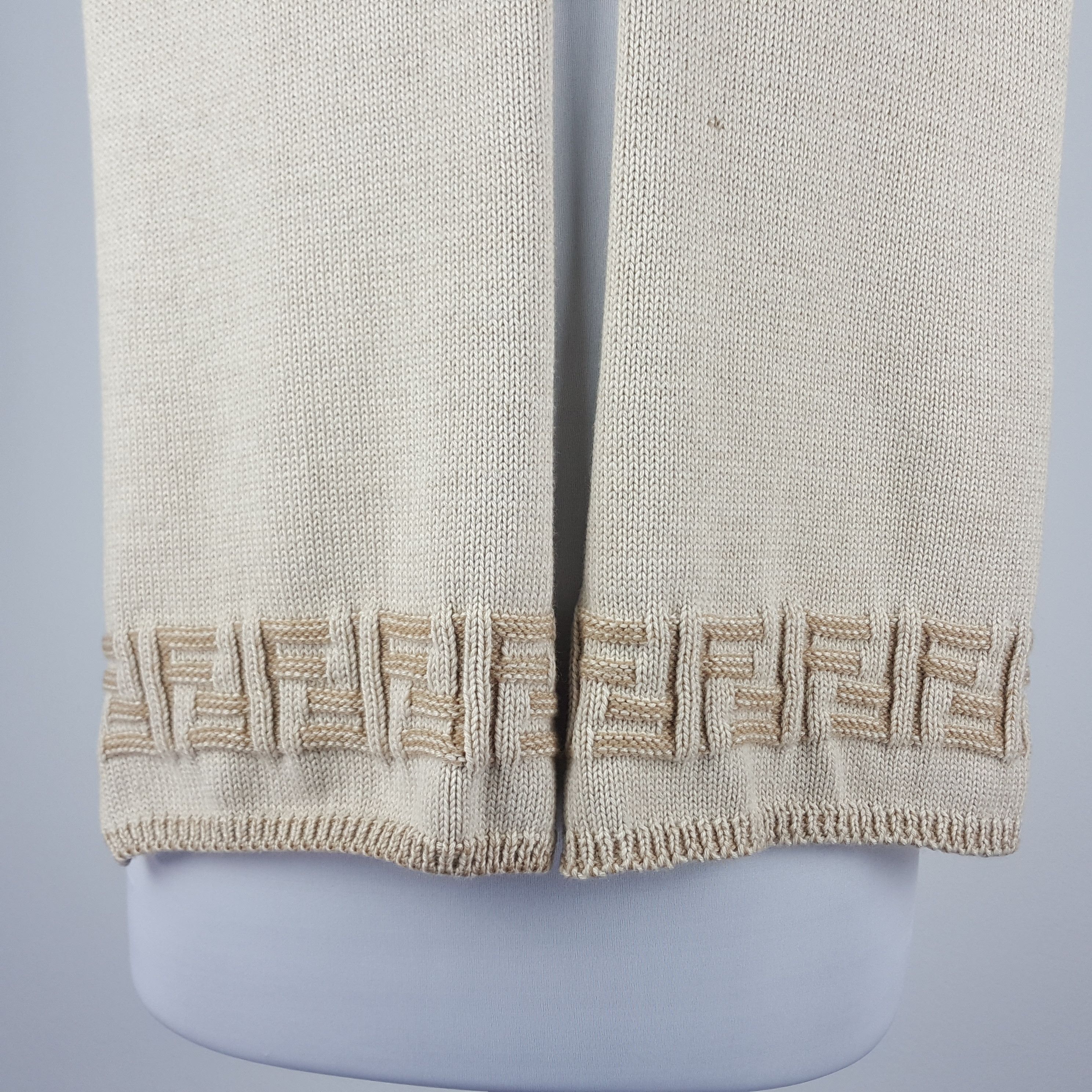 Fendi × Vintage Vintage FENDI logo design muffler made in Italy Size ONE SIZE - 6 Thumbnail