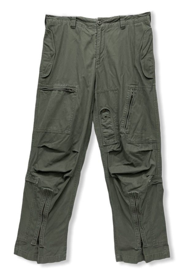 image of Military x Surplus Multipocket Surplus Tactical Wide Cargo Kanye West Style in Olive Green Army (Si