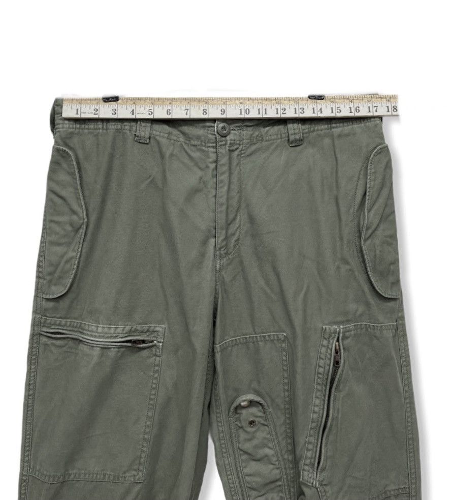 Japanese Brand Multipocket Surplus Tactical Wide Cargo Kanye West Style Size US 33 - 7 Thumbnail