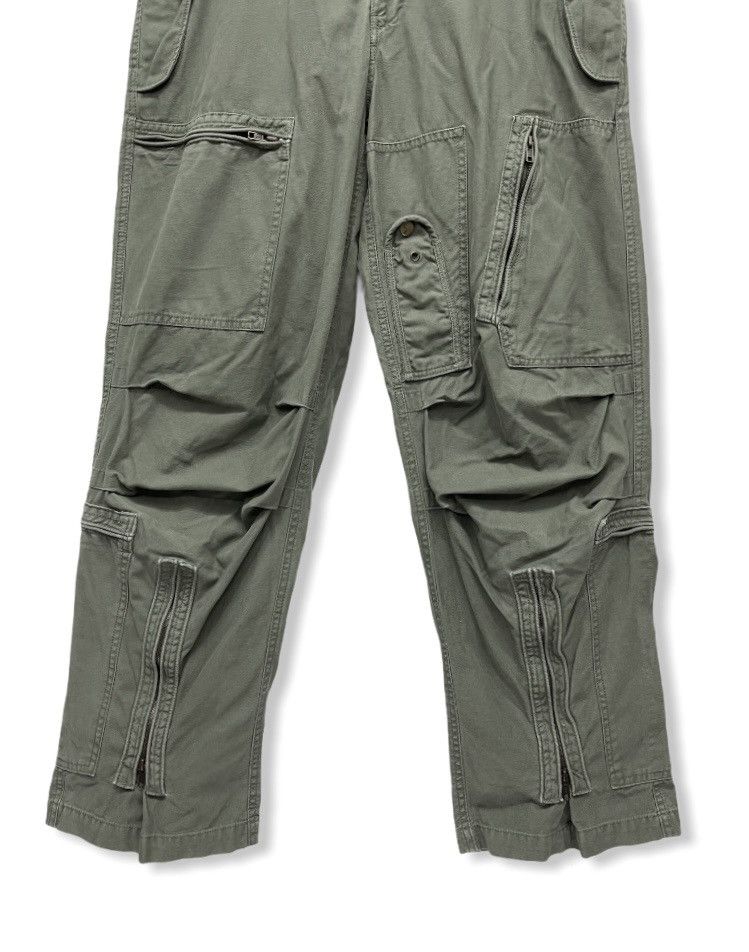 Japanese Brand Multipocket Surplus Tactical Wide Cargo Kanye West Style Size US 33 - 2 Thumbnail
