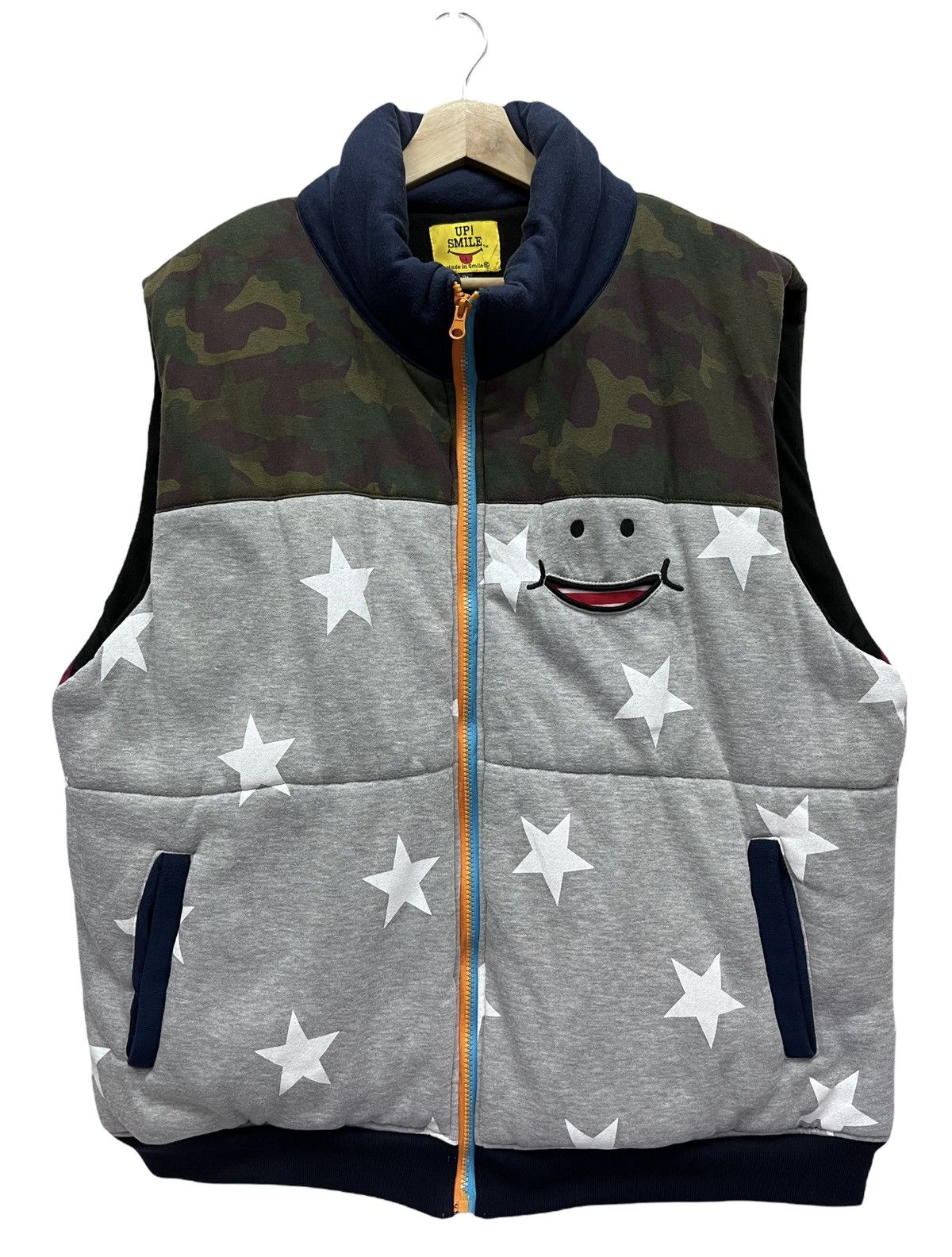 Kapital UP!SMILE Hysteric Star Kapital SmileStyle Padded Vest Size US L / EU 52-54 / 3 - 2 Thumbnail