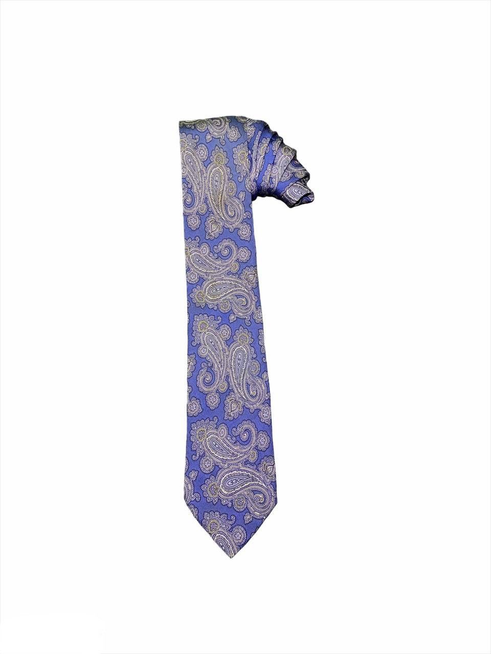 Yves Saint Laurent Yves saint laurent silk nectie paisley design Size ONE SIZE - 1 Thumbnail