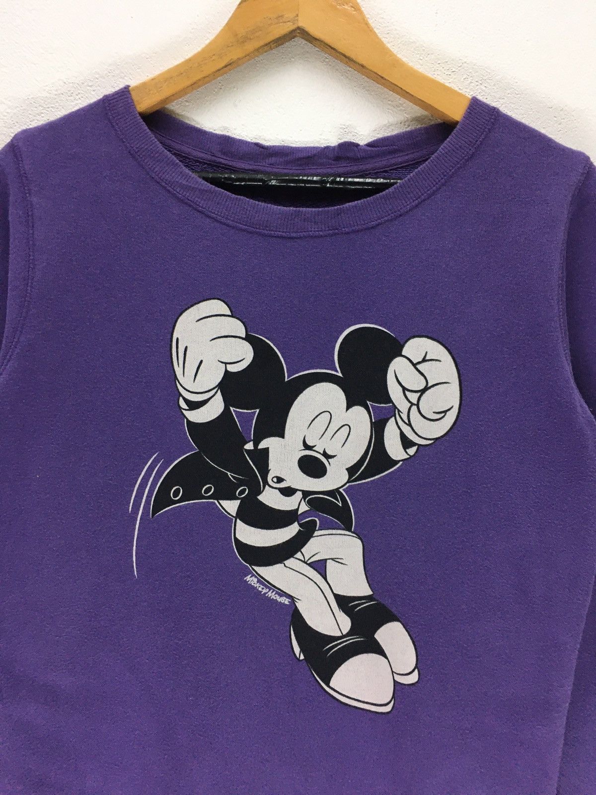Disney × Mickey Mouse × Vintage Vintage Mickey Mouse Disney Cartoon Sweatshirt Size US S / EU 44-46 / 1 - 2 Thumbnail