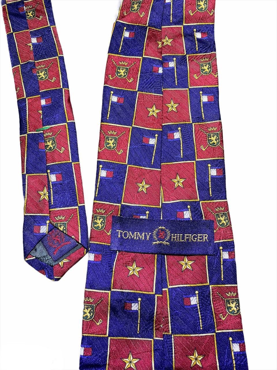 Tommy Hilfiger Tommy hilfiger silk necktie nice design Size ONE SIZE - 3 Thumbnail