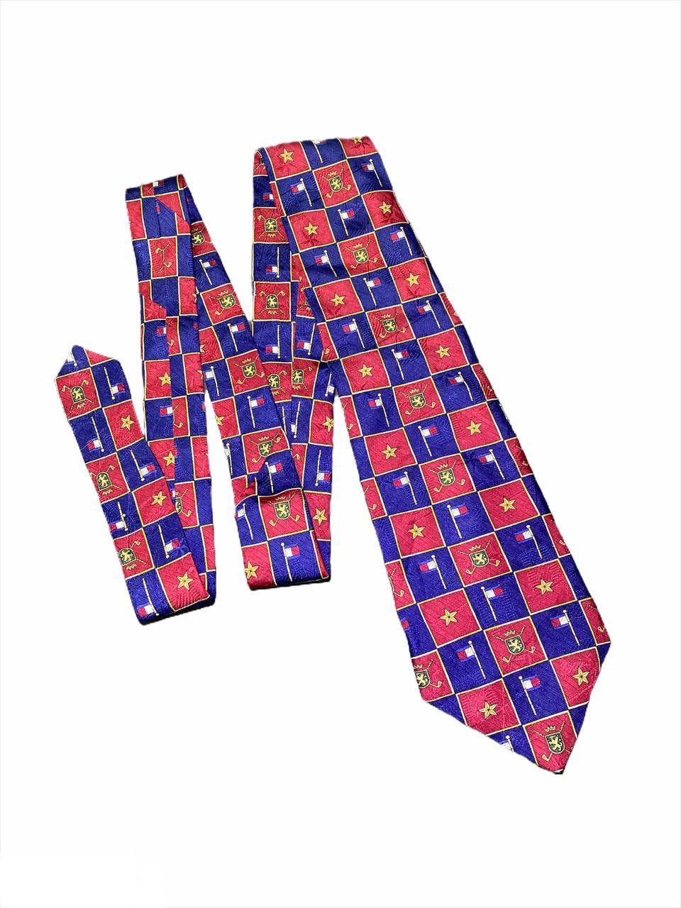 Tommy Hilfiger Tommy hilfiger silk necktie nice design Size ONE SIZE - 2 Thumbnail