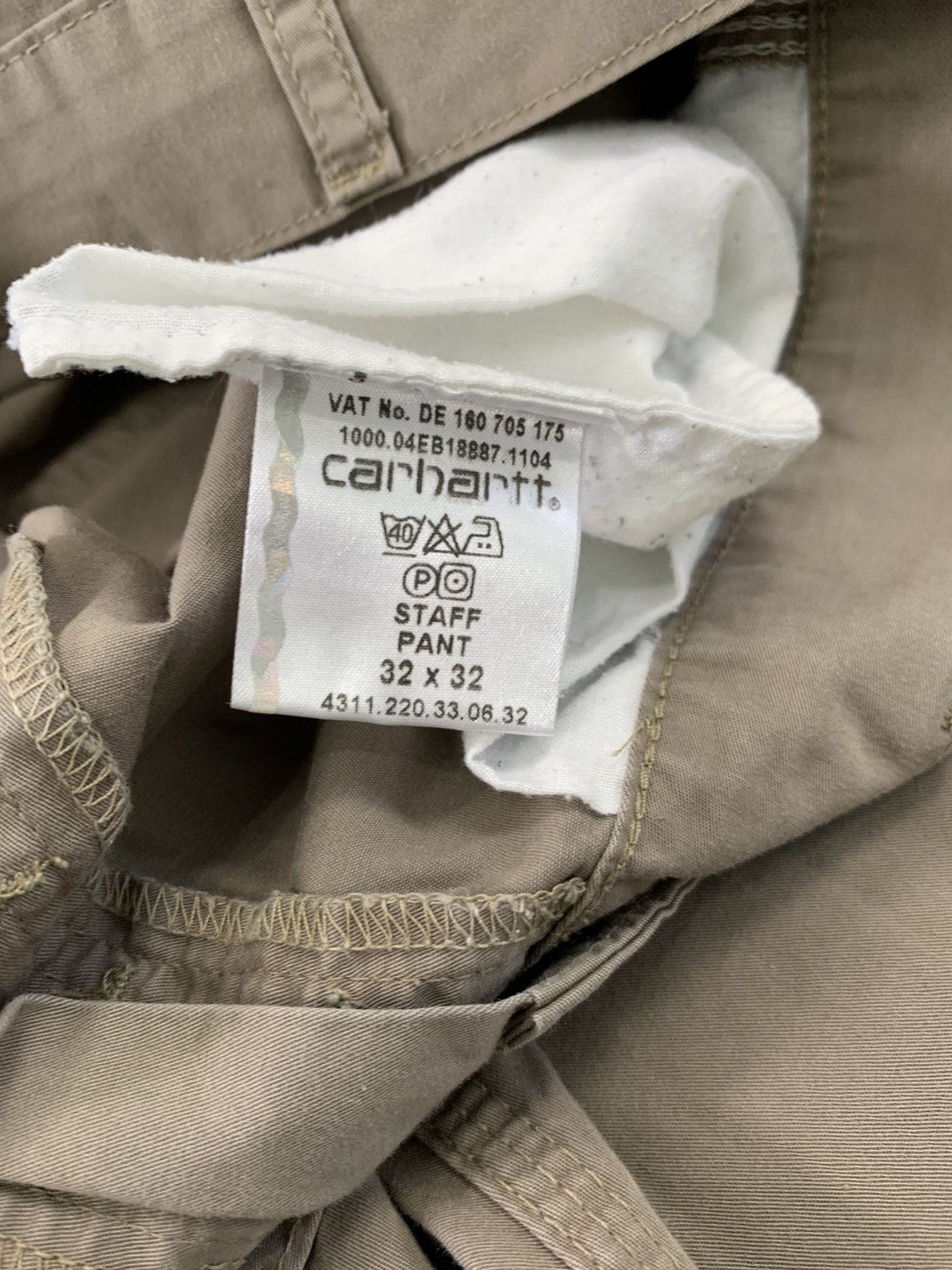 Carhartt Carhartt Staff Pants Size US 32 / EU 48 - 8 Thumbnail