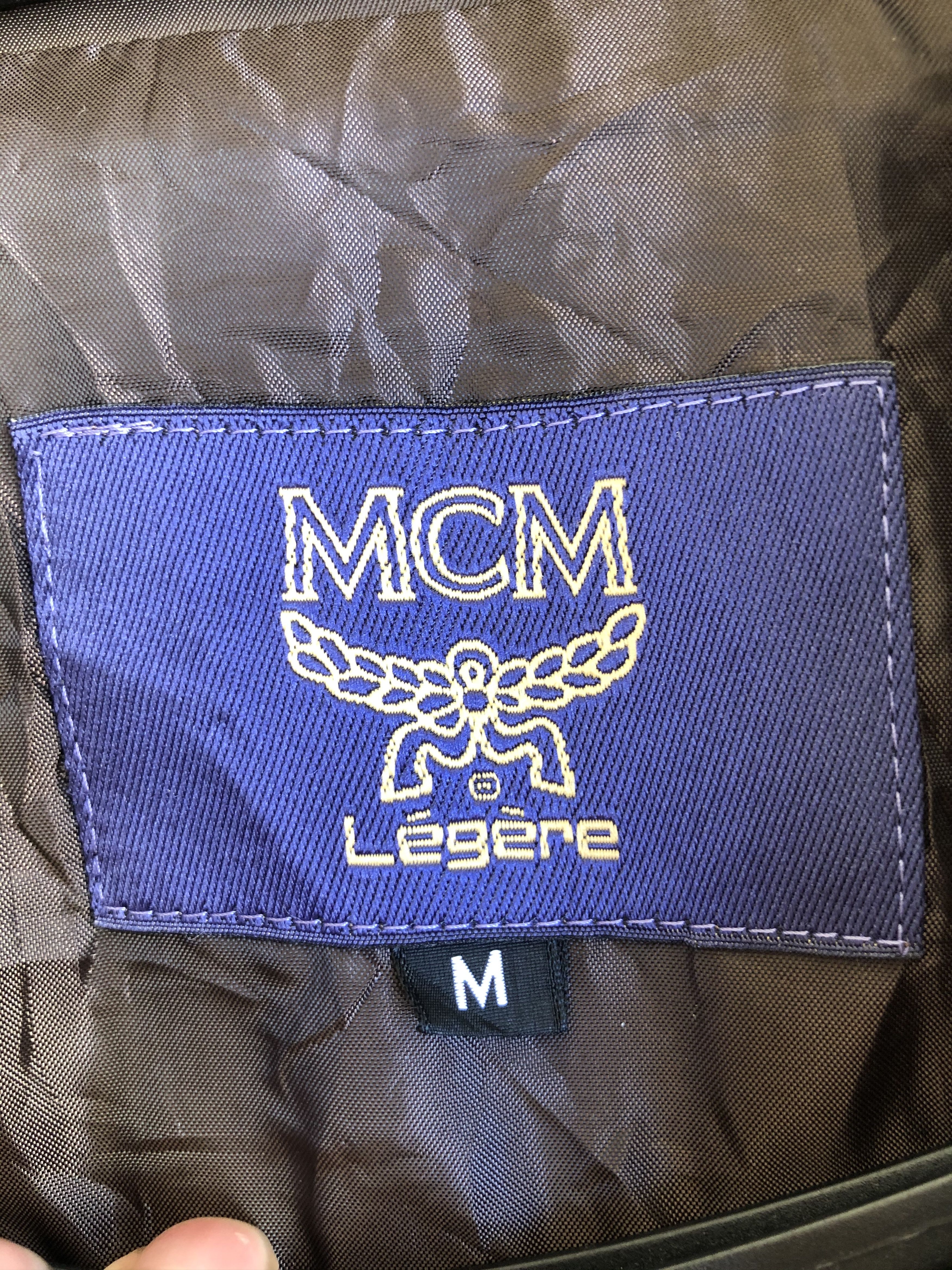 MCM × Vintage VINTAGE MCM SMALL LOGO BOMBER JACKET Size US M / EU 48-50 / 2 - 4 Thumbnail