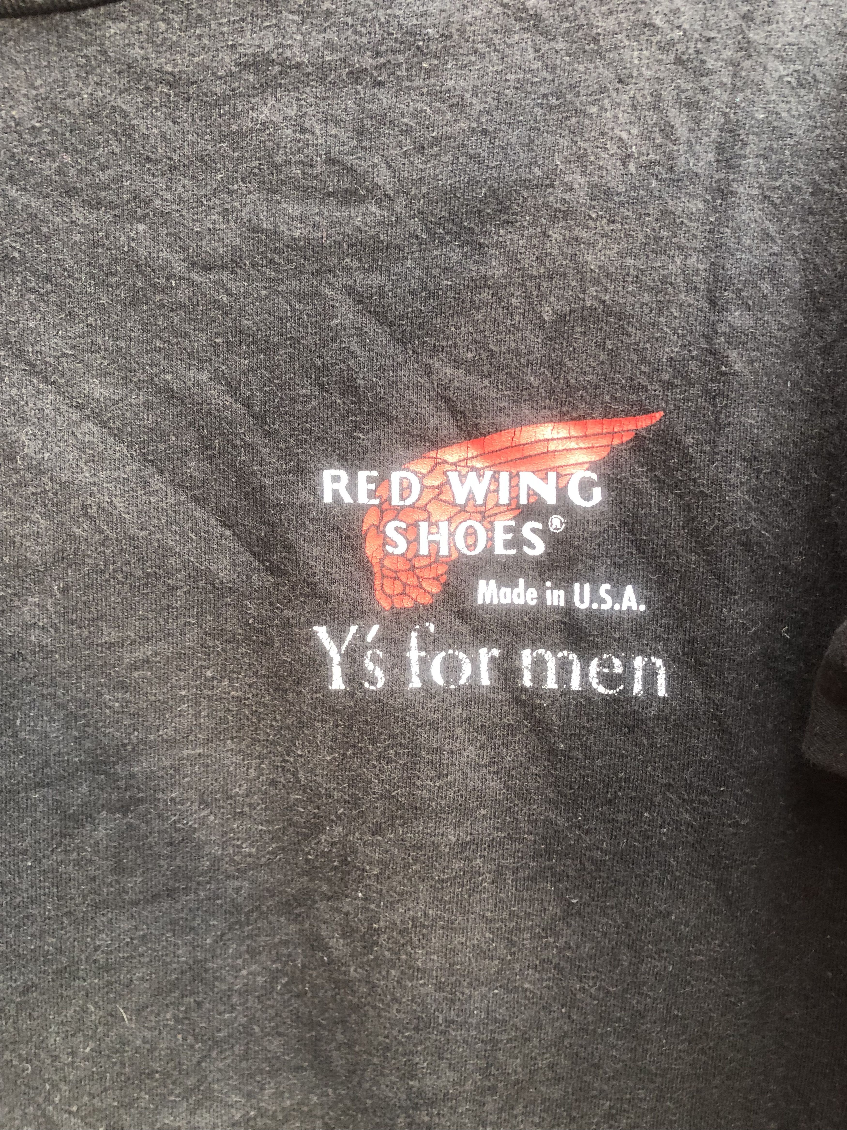 Japanese Brand × Vintage × Yohji Yamamoto Vintage Yohji Yamamoto Red Wings Shoes Designer Style Size US M / EU 48-50 / 2 - 7 Thumbnail