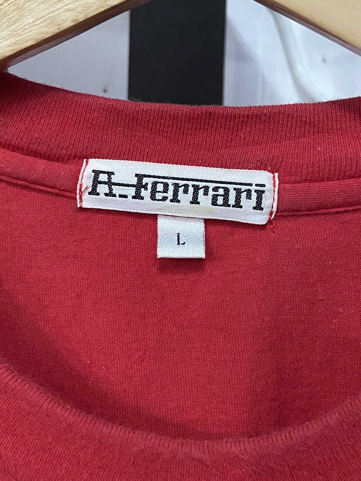 Ferrari × Vintage Vintage 90’s Ferrari Racing Team Single Stitch Tee Size US M / EU 48-50 / 2 - 14 Thumbnail