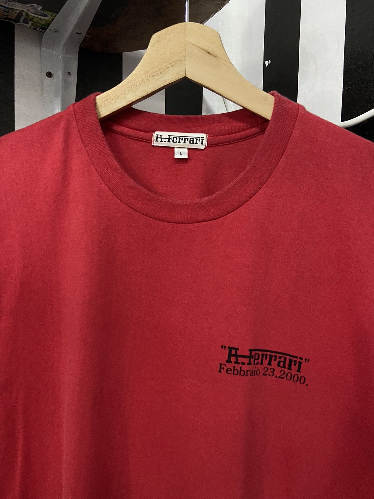 Ferrari × Vintage Vintage 90’s Ferrari Racing Team Single Stitch Tee Size US M / EU 48-50 / 2 - 5 Thumbnail