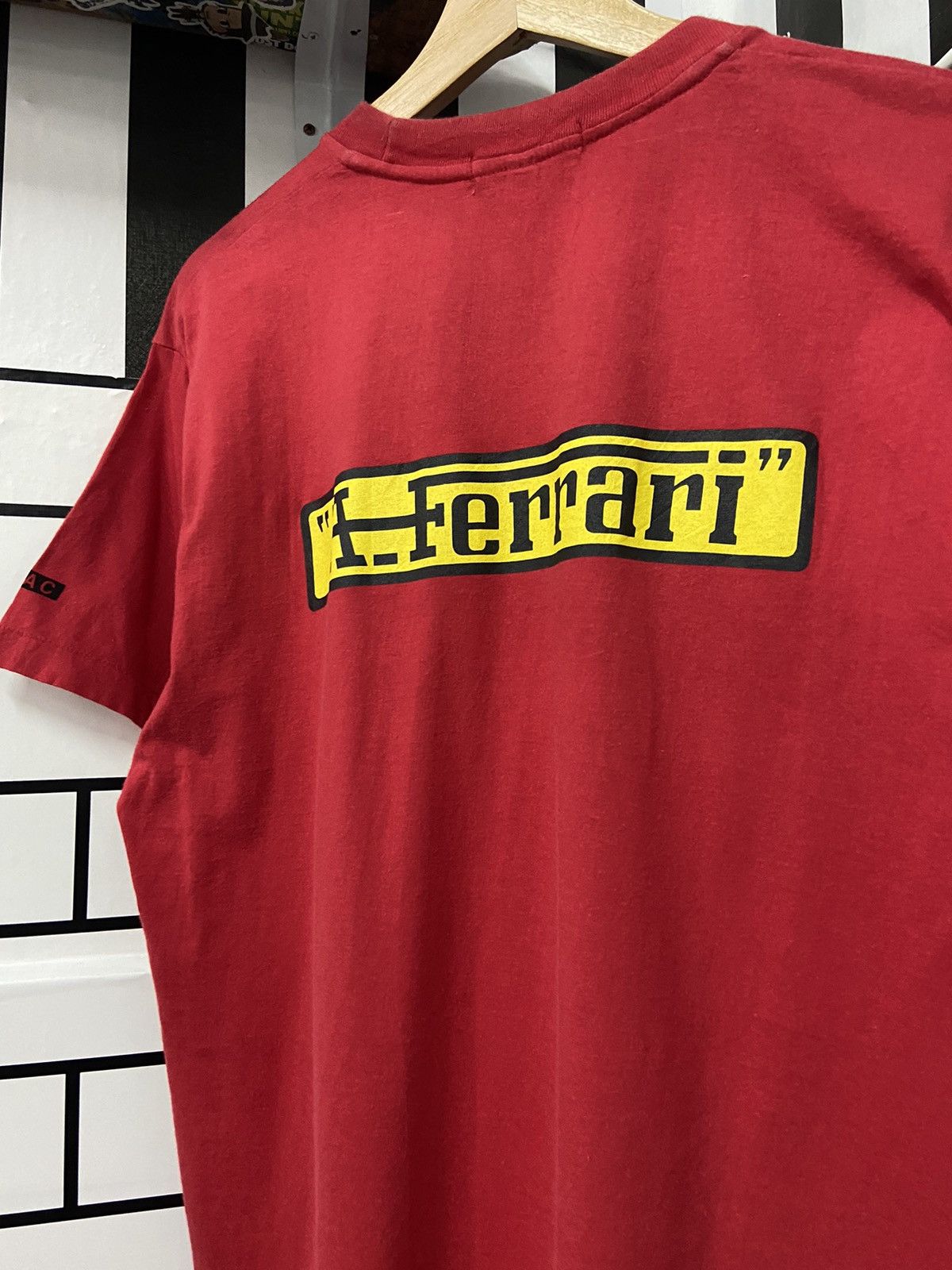 Ferrari × Vintage Vintage 90’s Ferrari Racing Team Single Stitch Tee Size US M / EU 48-50 / 2 - 8 Thumbnail
