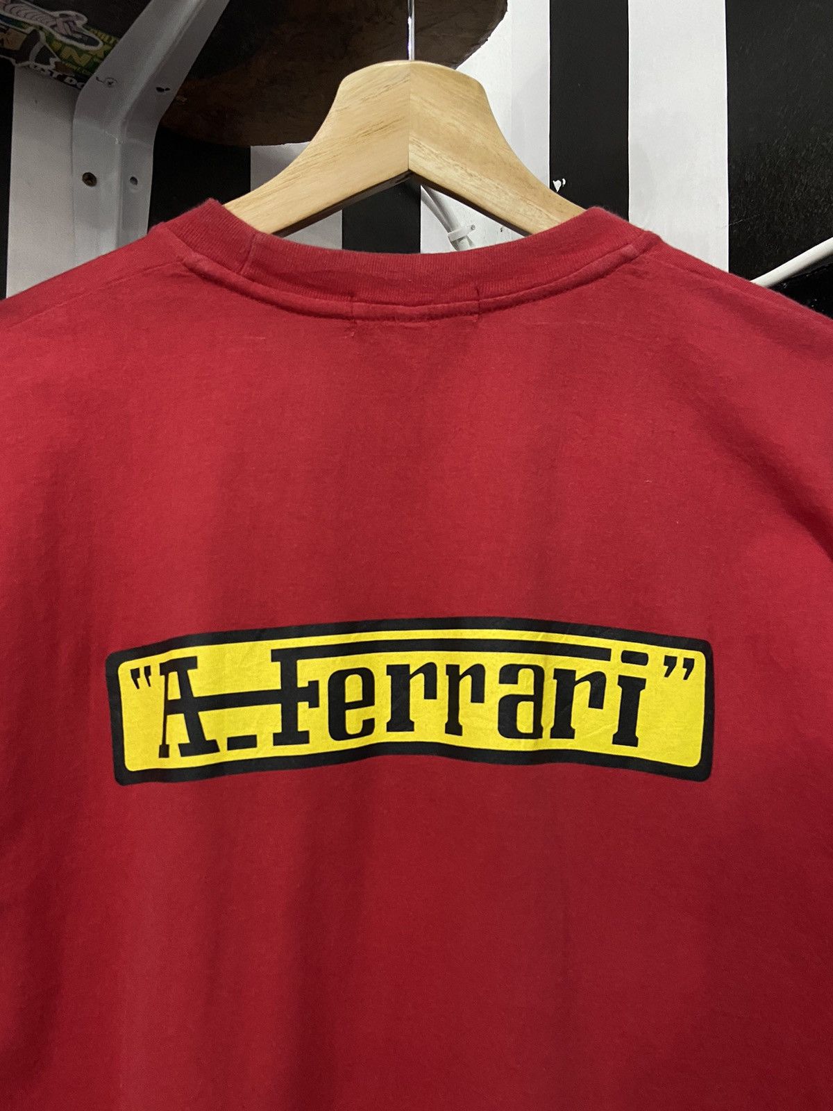 Ferrari × Vintage Vintage 90’s Ferrari Racing Team Single Stitch Tee Size US M / EU 48-50 / 2 - 9 Thumbnail