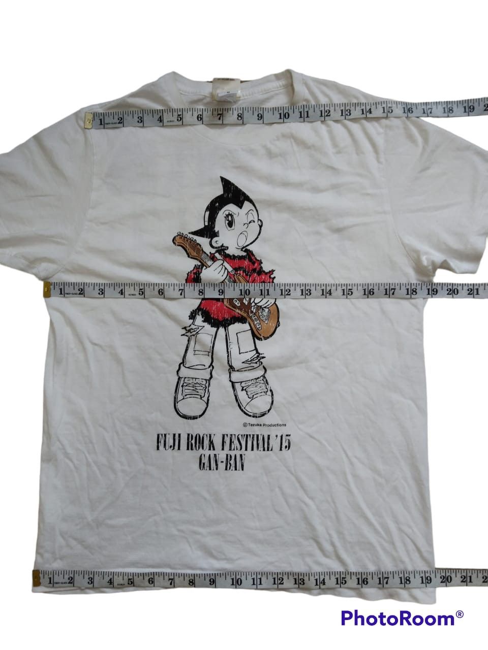 Band Tees × Cartoon Network T-shirt Astro boy Fuji rock festival’15 gan ban Size US M / EU 48-50 / 2 - 5 Thumbnail