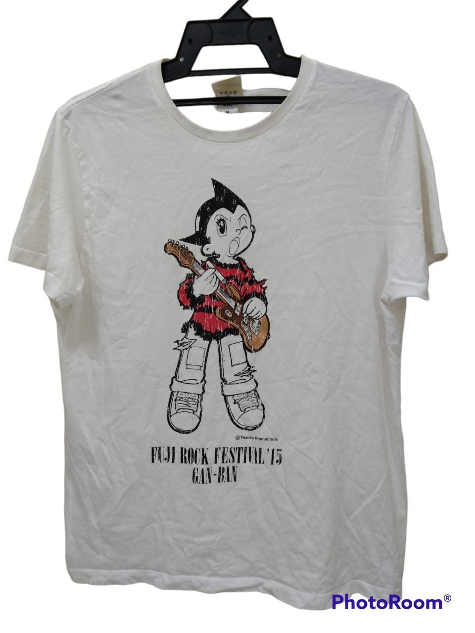 Band Tees × Cartoon Network T-shirt Astro boy Fuji rock festival’15 gan ban Size US M / EU 48-50 / 2 - 1 Thumbnail