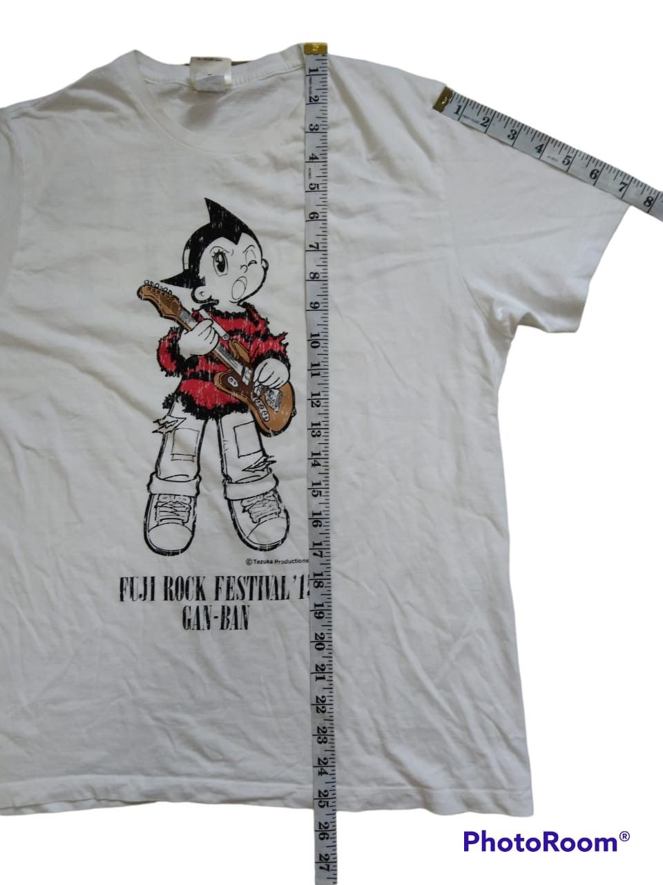 Band Tees × Cartoon Network T-shirt Astro boy Fuji rock festival’15 gan ban Size US M / EU 48-50 / 2 - 6 Thumbnail
