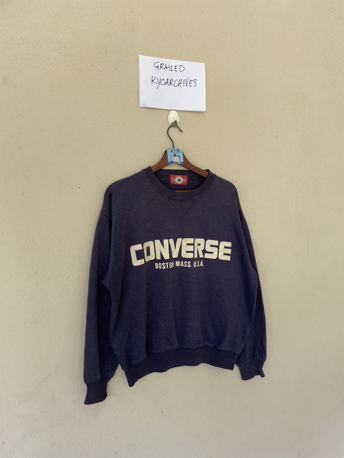 Converse × Vintage VINTAGE BIG LOGOS CONVERSE Size US M / EU 48-50 / 2 - 2 Thumbnail