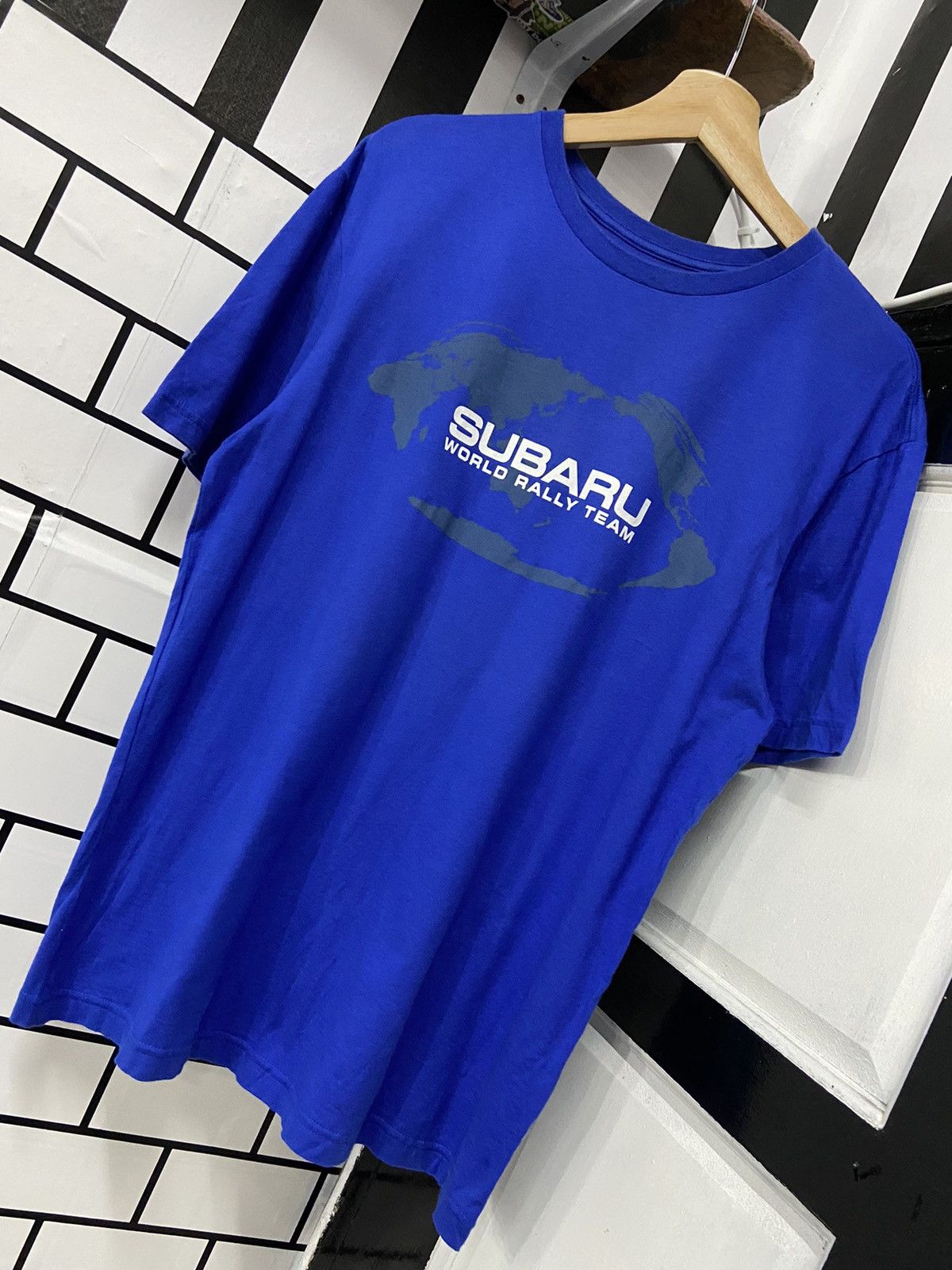 Japanese Brand × Vintage Subaru World Rally Team Vintage tee Size US M / EU 48-50 / 2 - 3 Thumbnail