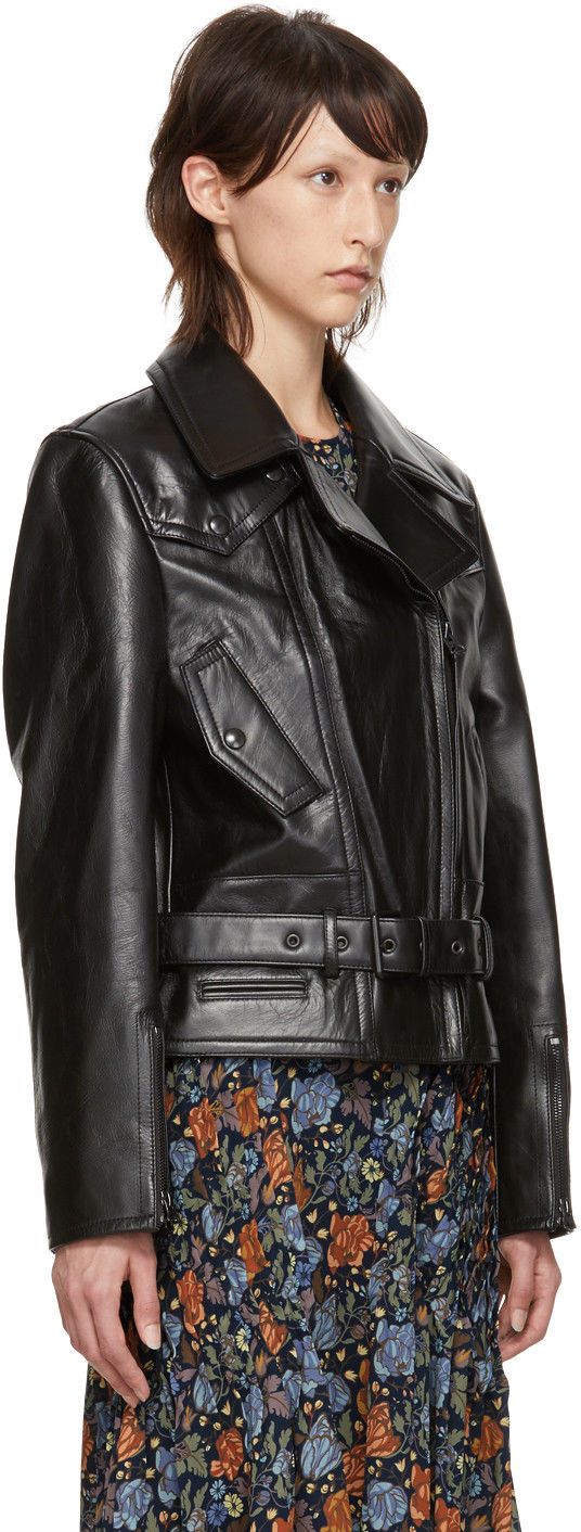 Acne Studios Acne Studios female leather jacket 32 XS NEW Size XS / US 0-2 / IT 36-38 - 3 Thumbnail